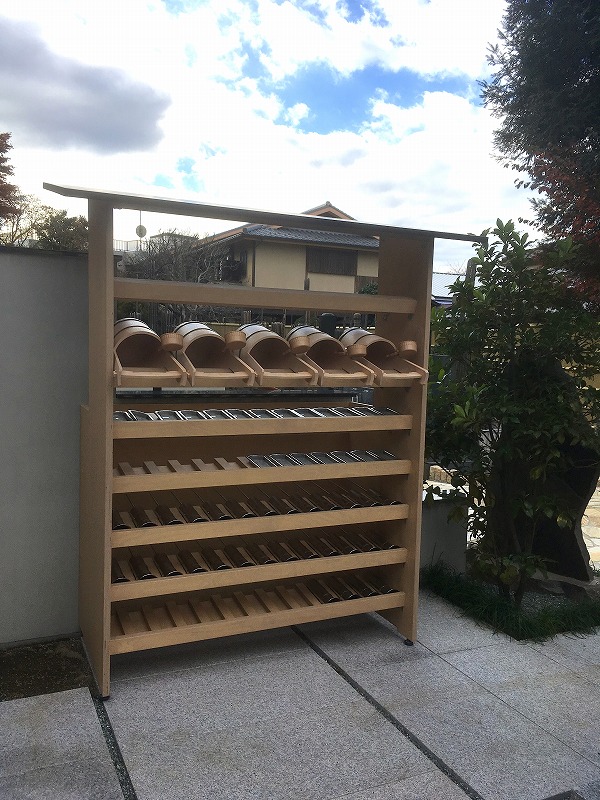 桶ラック　小川真樹建築 様