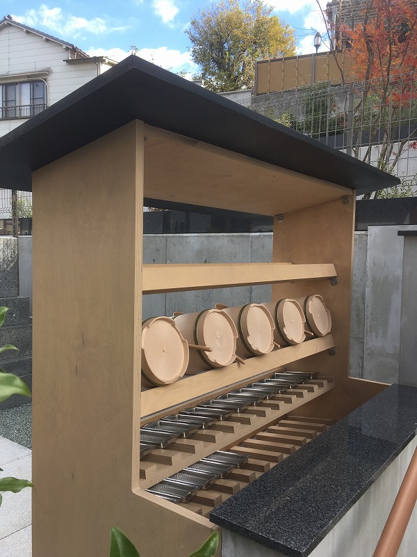 桶ラック　小川真樹建築 様