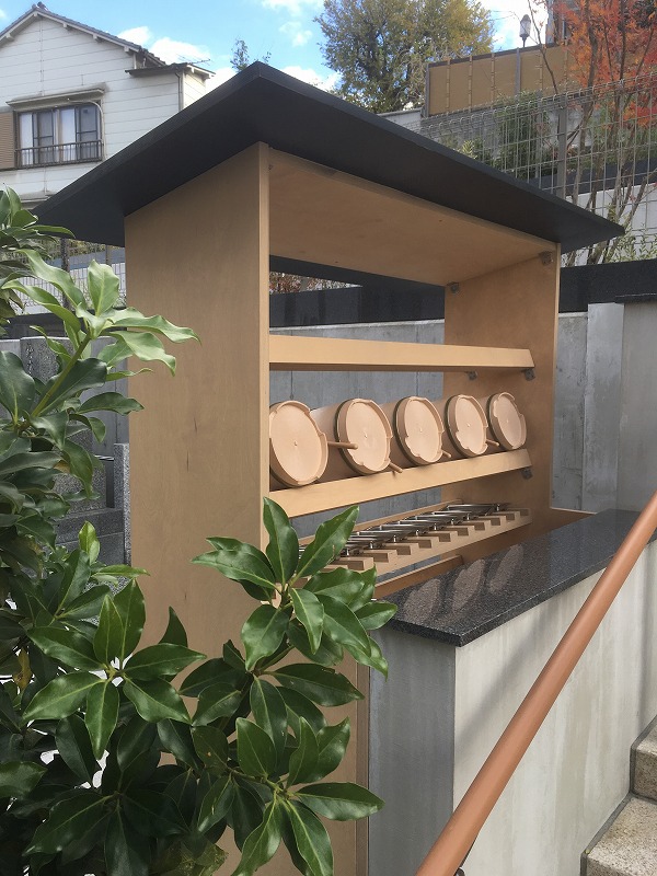 桶ラック　小川真樹建築 様